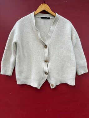 Jenni Kayne Cashmere Cocoon Sweater IMPERFECT - NEEDS RESHAPING